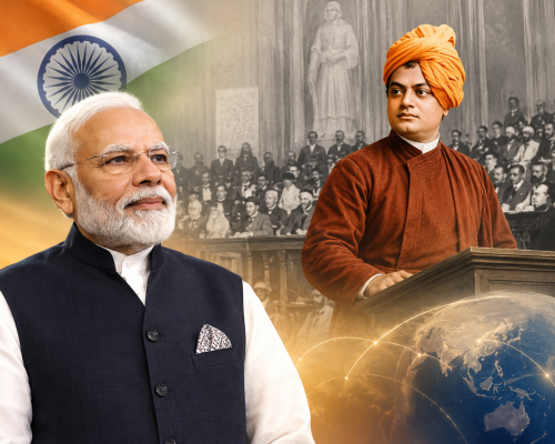 PM Modi Recalls Swami Vivekananda’s Historic Chicago Speech