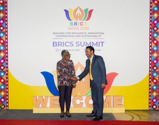WTO Chief Ngozi Okonjo-Iweala Welcomed at BRICS Summit