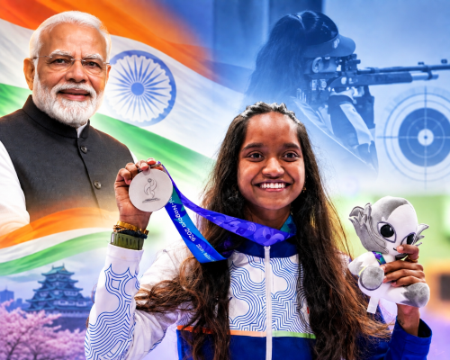 PM Modi Hails Elavenil’s Second Asian Games Silver