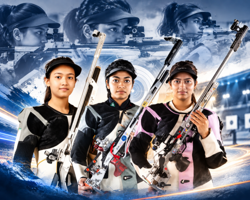 Tilottama Sen, Vidarsa Vinod and Ashi Chouksey Win Silver for India in Asian Games Shooting