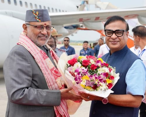 C. P. Radhakrishnan Assam Visit Begins With Arrival in Guwahati
