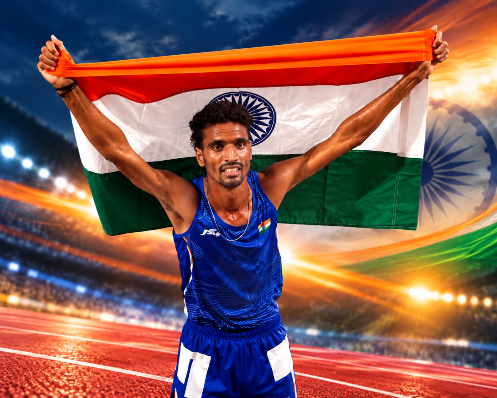 Gulveer Singh Silver Medal in Asian Games 2026 Men’s 10,000m Final