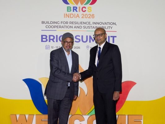 WHO Chief Tedros Adhanom Ghebreyesus Arrives in New Delhi for BRICS Summit