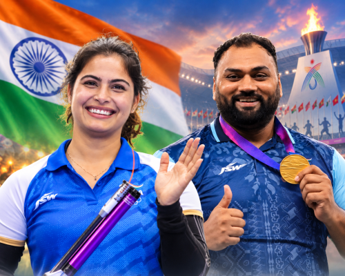 Manu Bhaker and Tajinderpal Singh Toor to Carry Indian Flag at Asian Games Opening Ceremony