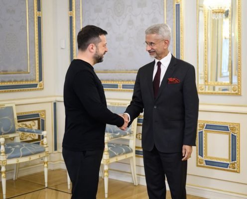 Jaishankar Meets President Zelenskyy, Discusses Ukraine Conflict
