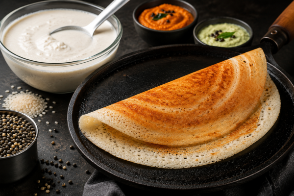 Crispy Dosa at Home: Chef Reveals the Perfect Dosa Batter Formula