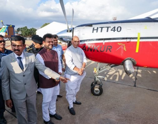 Rajnath Singh Highlights India’s Aerospace Self-Reliance