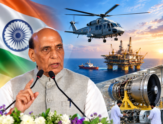 Rajnath Singh Calls for Self-Reliant Aerospace Ecosystem