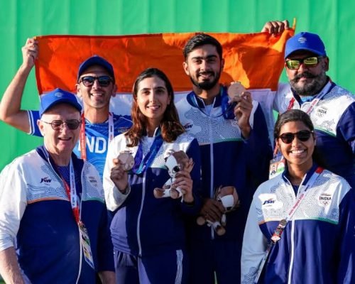 Anantjeet Singh Naruka and Parinaaz Dhaliwal Win Historic Skeet Bronze