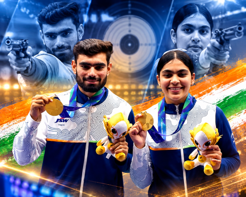 Asian Games 2026 Shooting Gold: Kamaljeet and Suruchi Inder Singh Make History