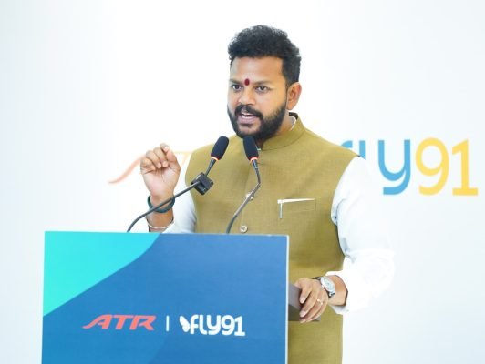 Ram Mohan Naidu Hails Fly91’s $1 Billion ATR MoU as Aviation Milestone