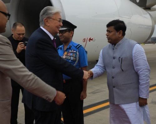 India Kazakhstan Relations: President Kassym-Jomart Tokayev Arrives in India