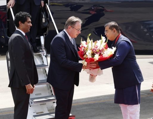 Belgian PM Bart De Wever Arrives in Mumbai