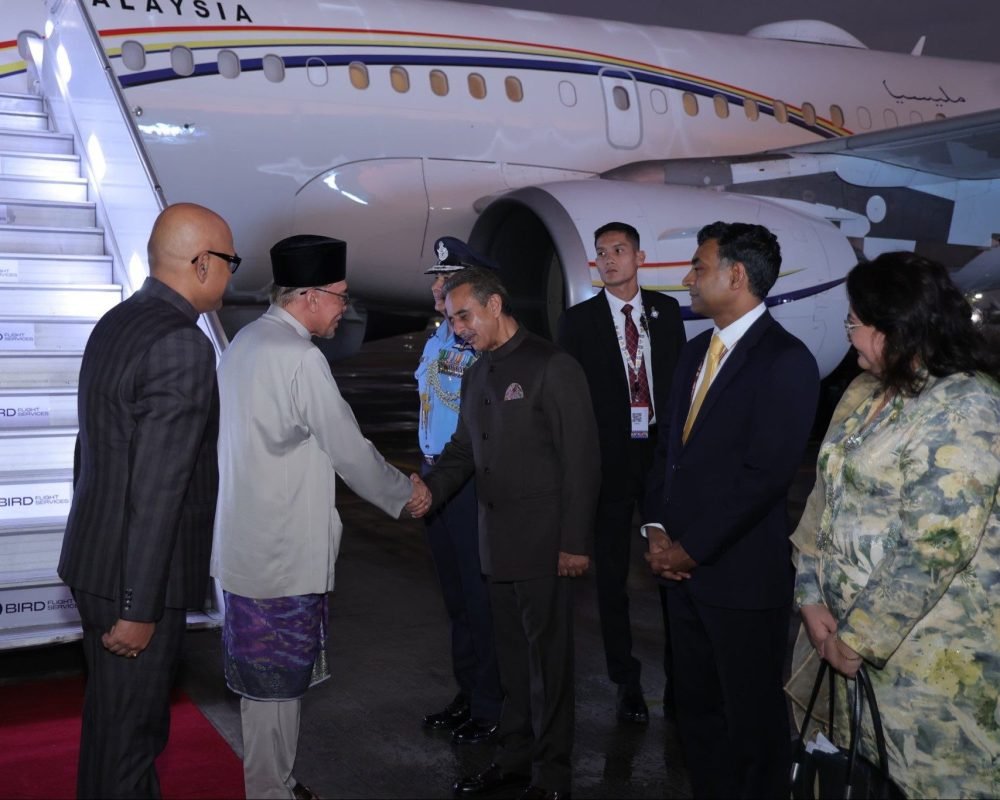 18th BRICS Summit: Malaysia PM Anwar Ibrahim Arrives in Delhi