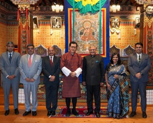 Gyanesh Kumar Bhutan Visit: CEC Meets King Jigme Khesar Namgyel Wangchuck