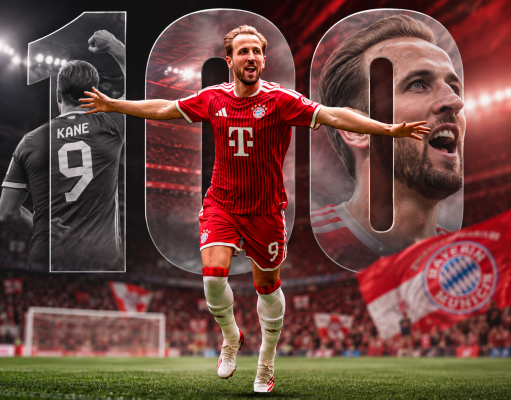 ​CENTURY KING: Harry Kane Becomes Fastest Player to 100 Bundesliga Goals