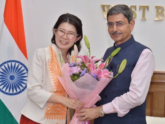 Japan’s State Minister for Foreign Affairs Meets Bengal Governor in Kolkata