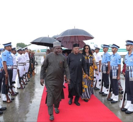 Nigeria Vice-President Kashim Shettima Arrives for BRICS Summit