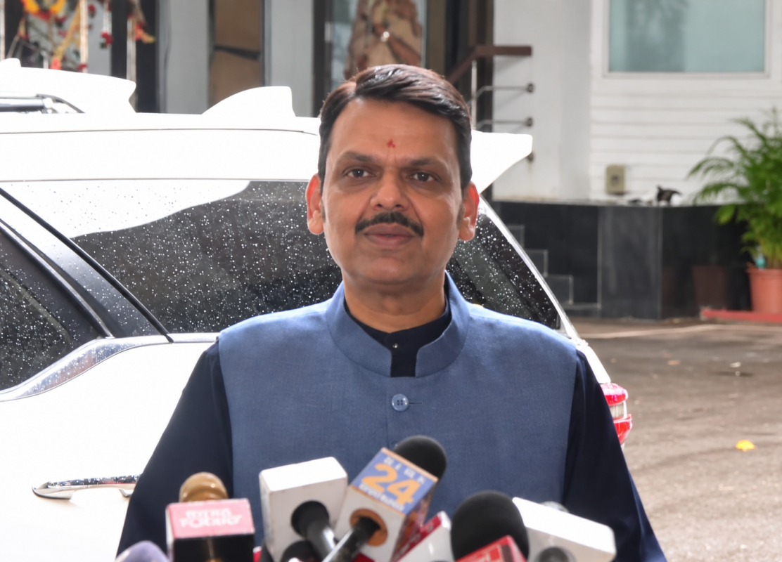 Maharashtra Chief Minister Devendra Fadnavis speaking about the BRICS Summit and Opposition reaction