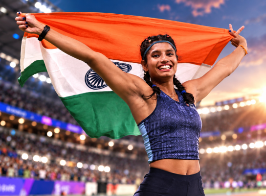 Ancy Sojan Edappilly Clinches Silver in Women’s Long Jump at Asian Games 2026
