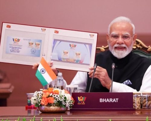 BRICS 20 Years: India Releases Commemorative Postage Stamps at 18th BRICS Summit