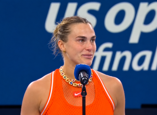 Aryna Sabalenka Gets Emotional After U.S. Open Final Loss to Elena Rybakina