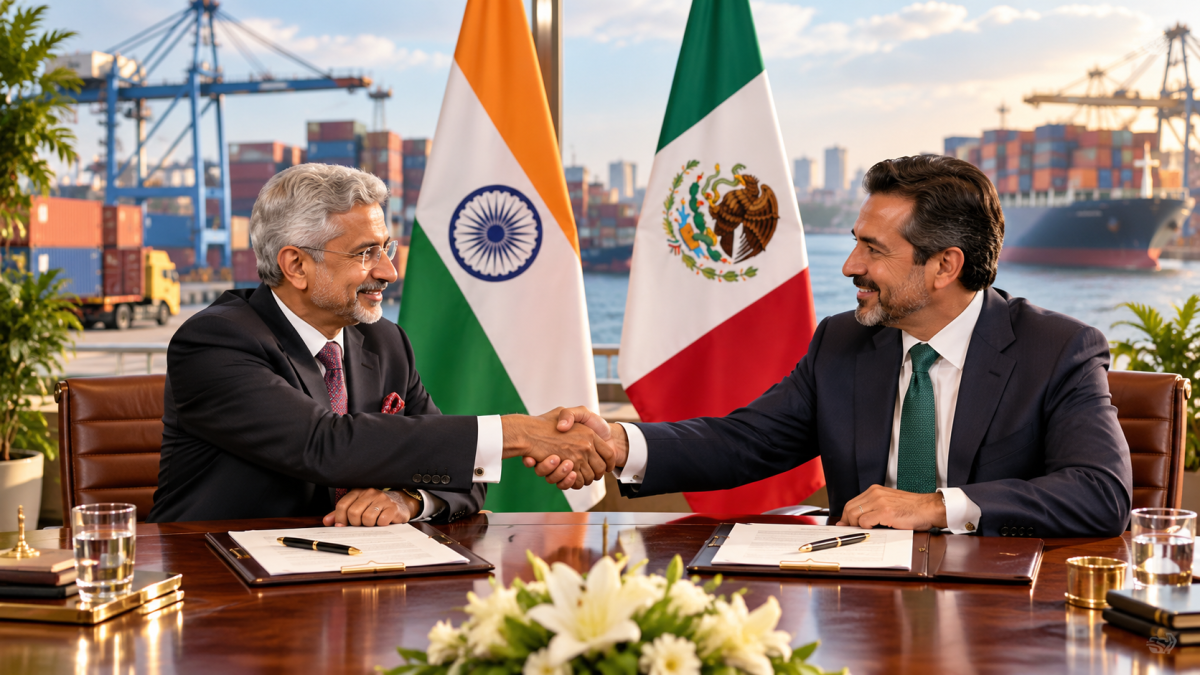 India Mexico trade talks begin as countries sign negotiating terms
