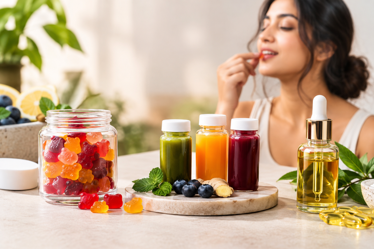 How Gummies, Wellness Shots and Oils Are Transforming India’s Wellness Habits