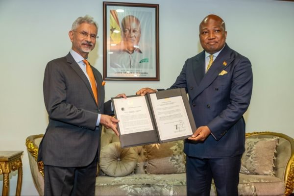 Jaishankar Receives Ghana’s Instrument of Acceptance for International Big Cat Alliance