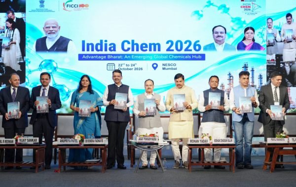 J. P. Nadda and Devendra Fadnavis Release Knowledge Paper on India’s Global Chemicals Leadership