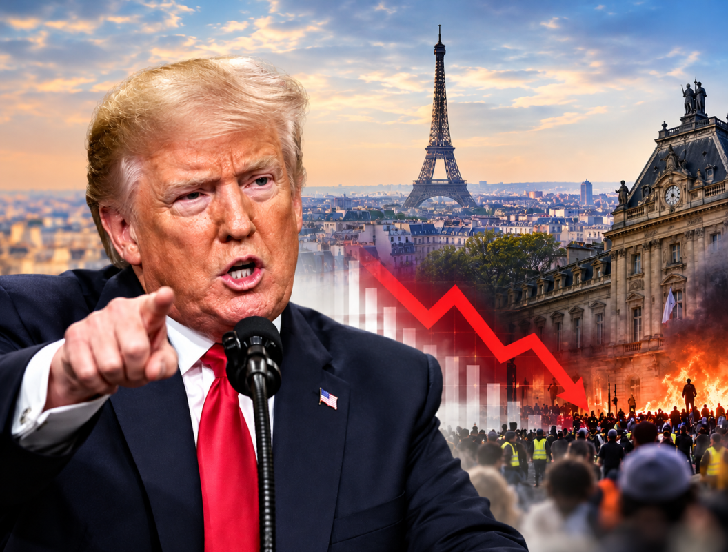 Trump Criticises France’s Welfare Model, Cites Slow Growth
