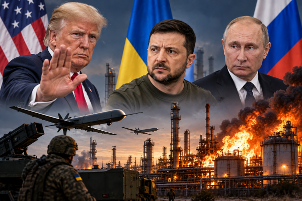 Ukraine refinery strikes paused amid US pressure, reports say