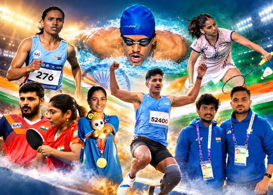 India Soars on Day 4: Historic Medal Rush Propels Nation to 88 Medals at Asian Para Games 2026!