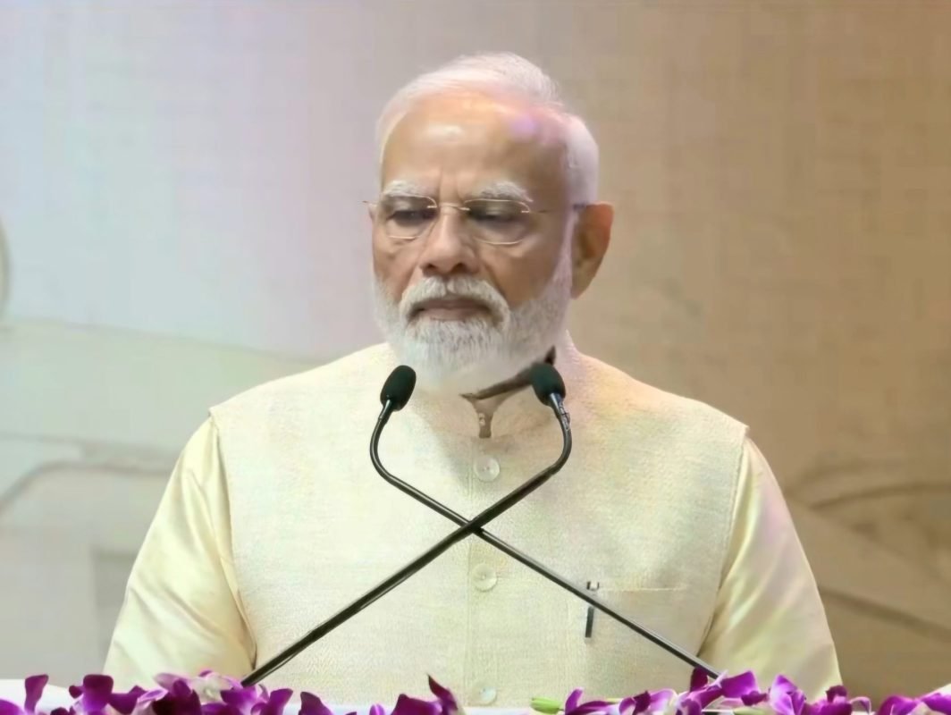 Prime Minister Narendra Modi speaking about Captain Smit Machchhar and urging citizens to pray for his health