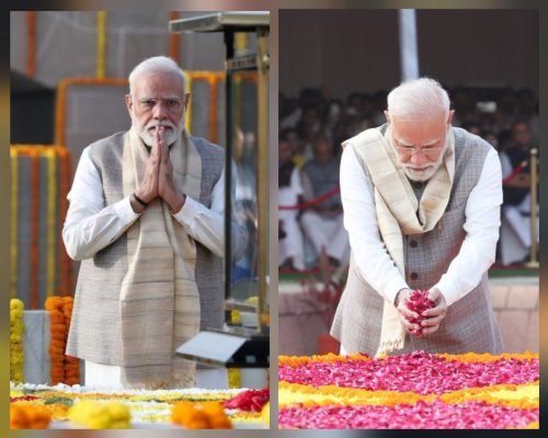 PM Modi Remembers Mahatma Gandhi and Lal Bahadur Shastri on Birth Anniversaries