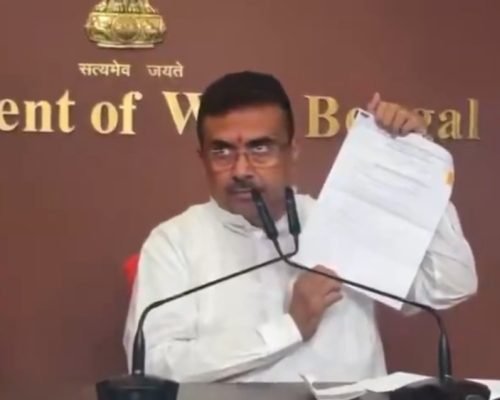 Suvendu Adhikari Claims No Fracture in Mamata Banerjee’s 2021 Injury, Announces CID Probe