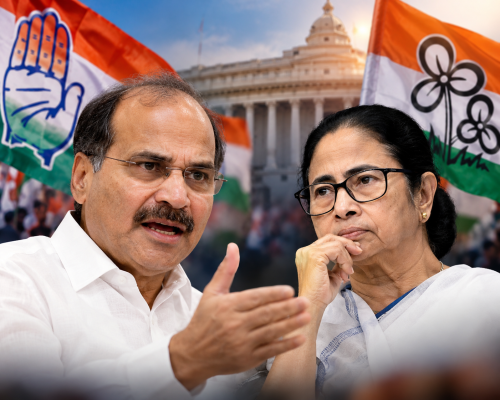 Adhir Suggests Mamata Merge TMC With Congress