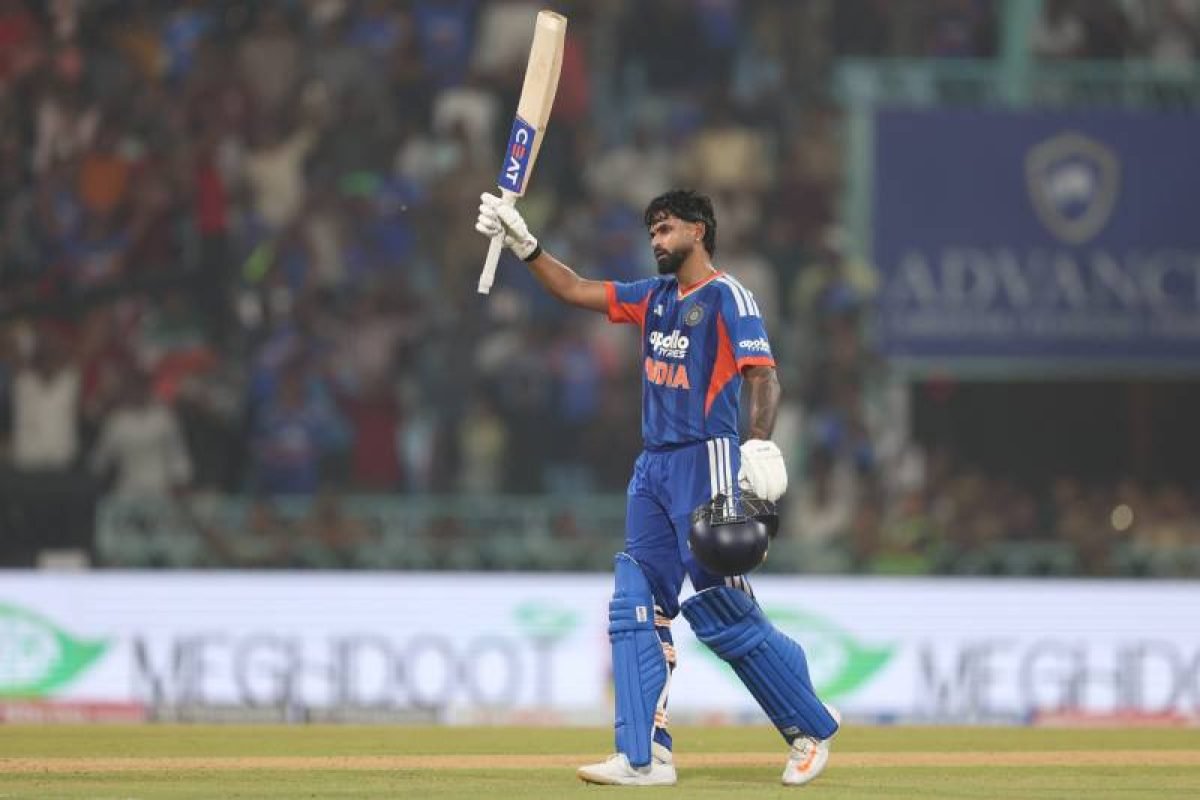 Shreyas Iyer First T20I Century Powers India to Big Win