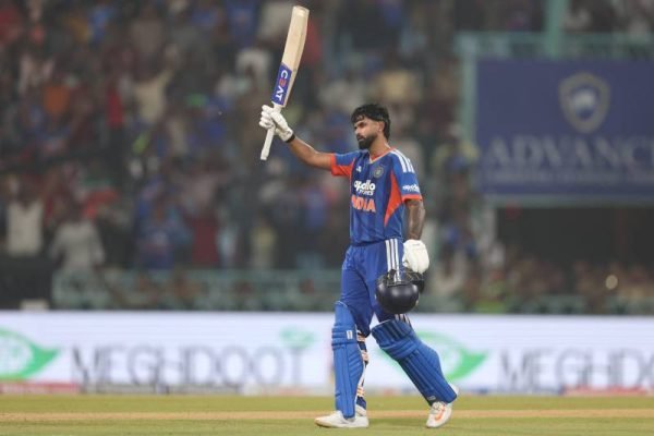 Shreyas Iyer First T20I Century Powers India to Big Win