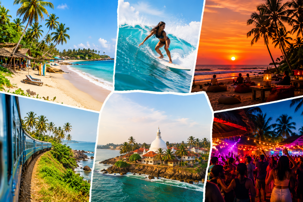 5-Day South Sri Lanka Itinerary: Beaches, Surfing, Sunsets and Nightlife