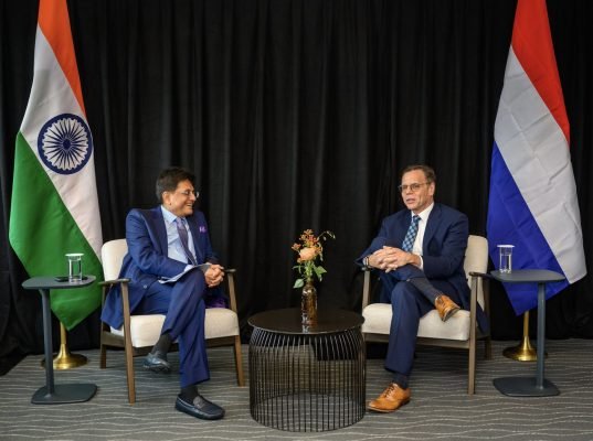Piyush Goyal Meets ASML Executive to Explore Semiconductor Collaboration with India
