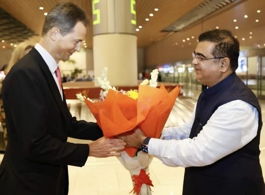 Hereditary Prince Alois of Liechtenstein Arrives in Mumbai on State Visit to India