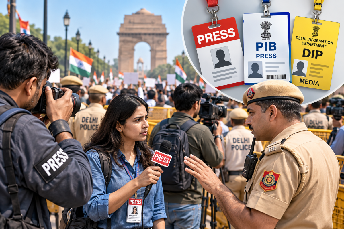 Delhi Police advisory for journalists
