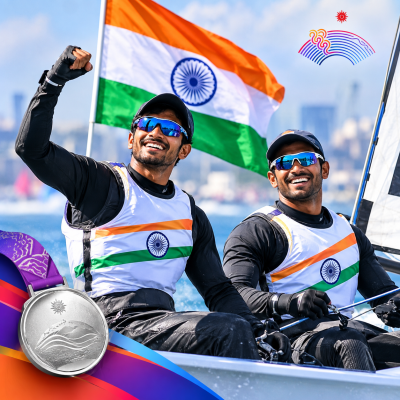 Asian Games 2026 Men’s Skiff Sailing Silver: India Wins Silver