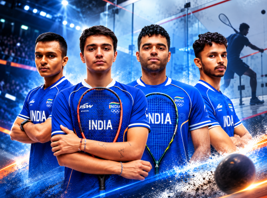 India Win Men’s Squash Team Bronze at Asian Games 2026