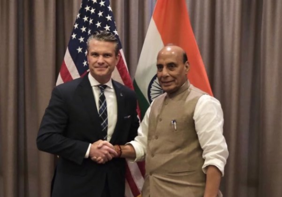 Rajnath Singh, Pete Hegseth Review Progress of India-US Defence Framework