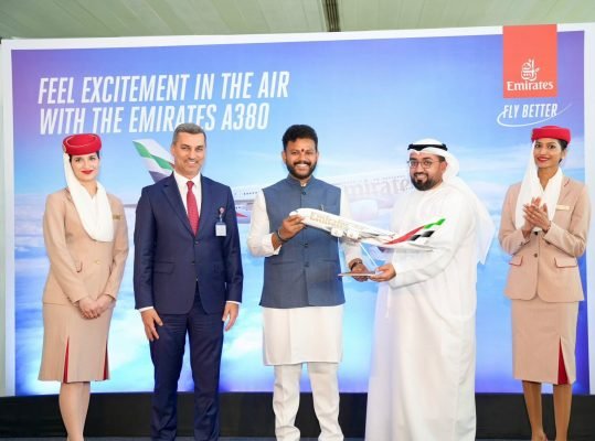 Emirates A380 Returns to Delhi on October 25