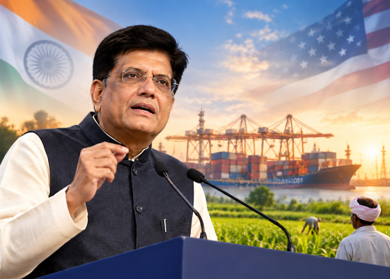 Piyush Goyal: US Trade Deal to Protect Farmers’ Interests