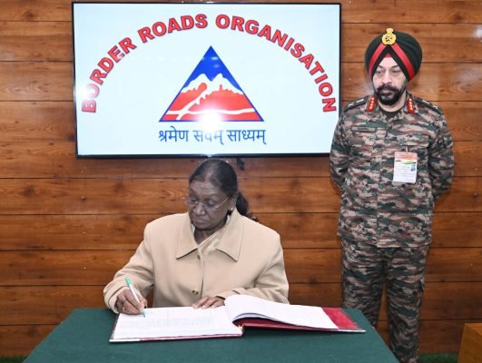 President Murmu Visits Atal Tunnel in Himachal Pradesh