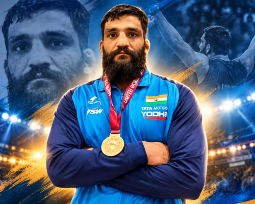 Sunil Kumar Claims Greco-Roman Bronze for India at Asian Games 2026